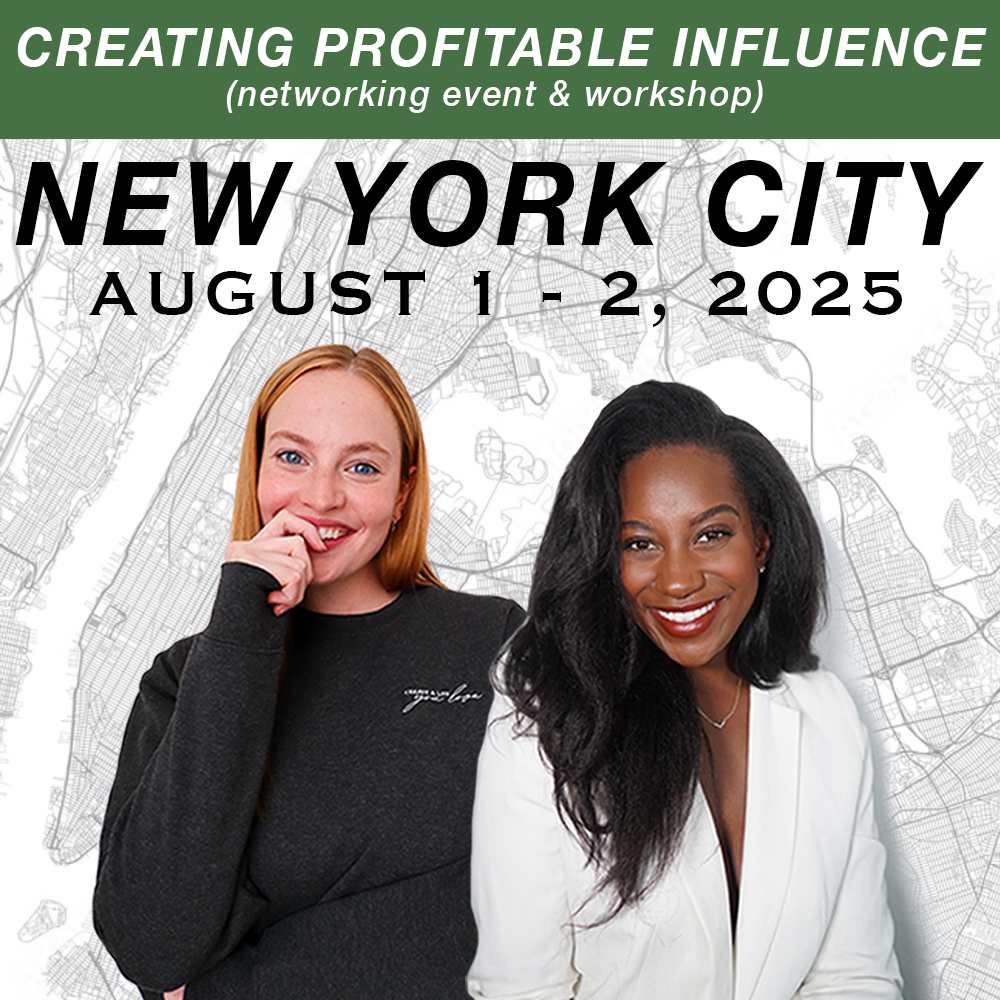 Creating Profitable Influence Weekend